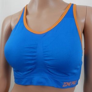 Seamless Sports Bra Pink Active Yoga Wear New